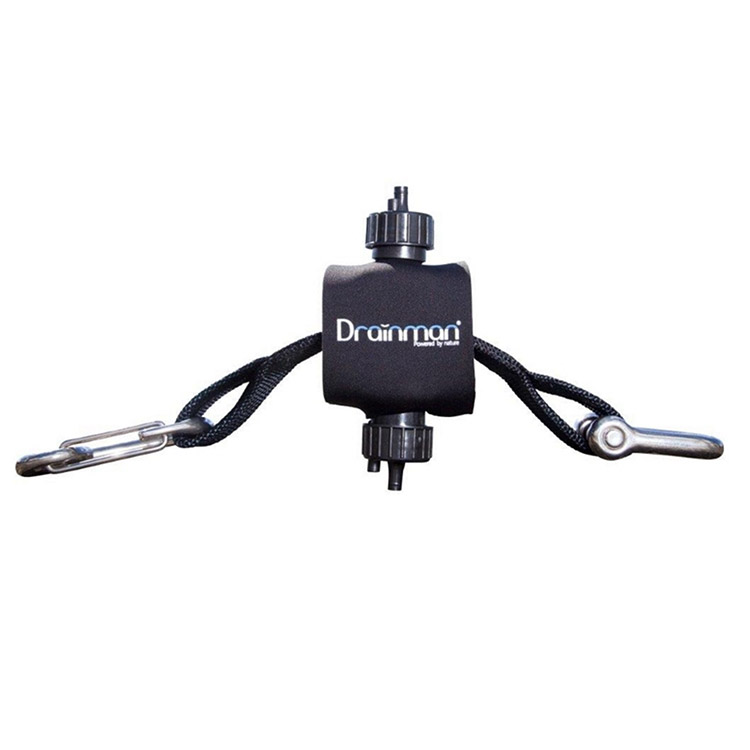 Wave-driven bilge pump