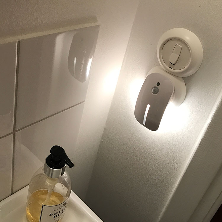 Night Lamp with Light and Motion Sensors