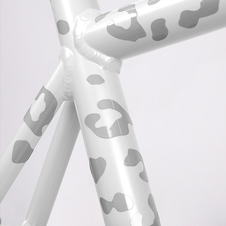 Reflective bike stickers