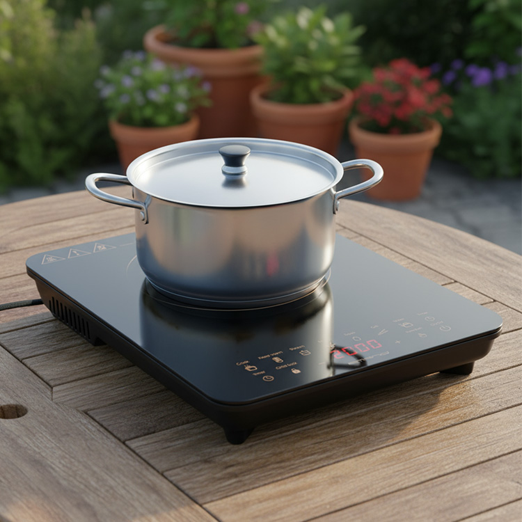 Portable induction stove 