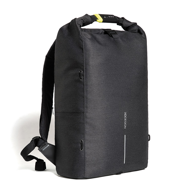 Theft-safe backpack with encoded lock 