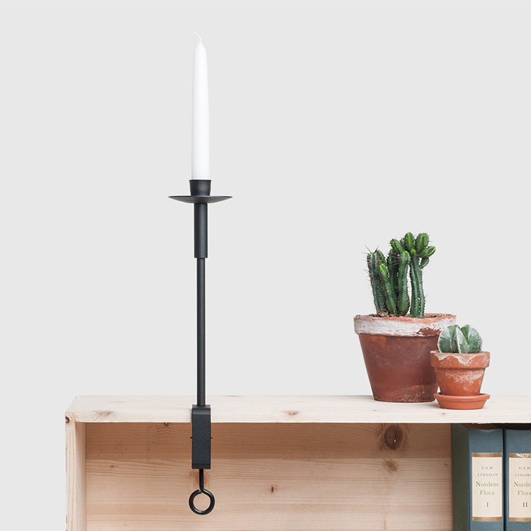 Candlestick with a Clamp