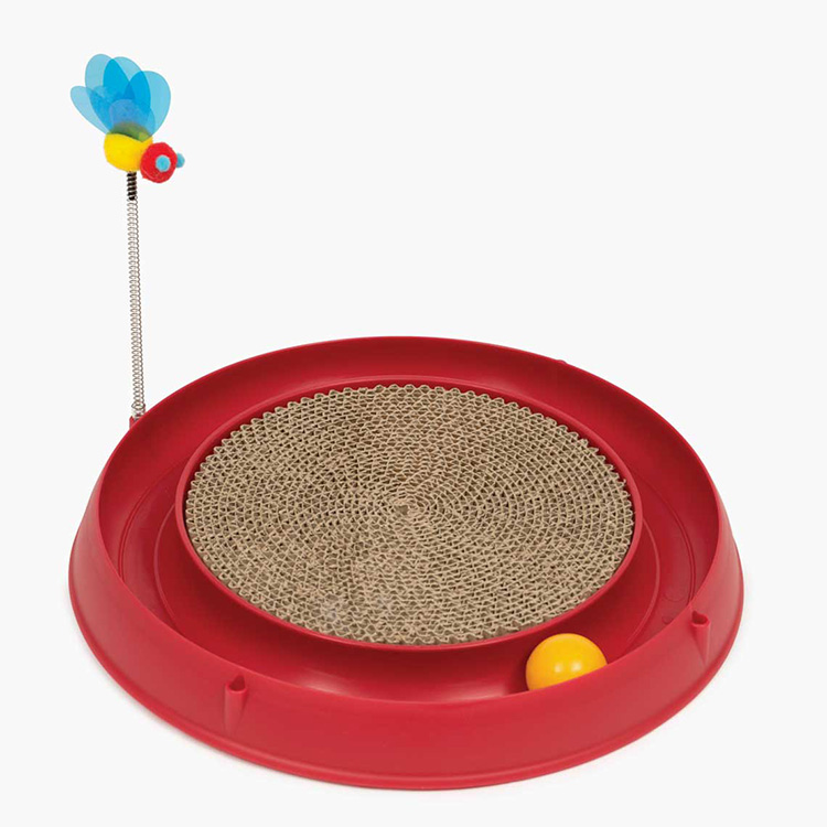 Cat Toy with a Scratching Board