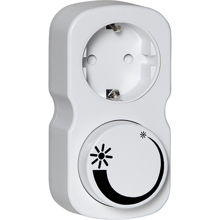LED dimmer for a wall socket