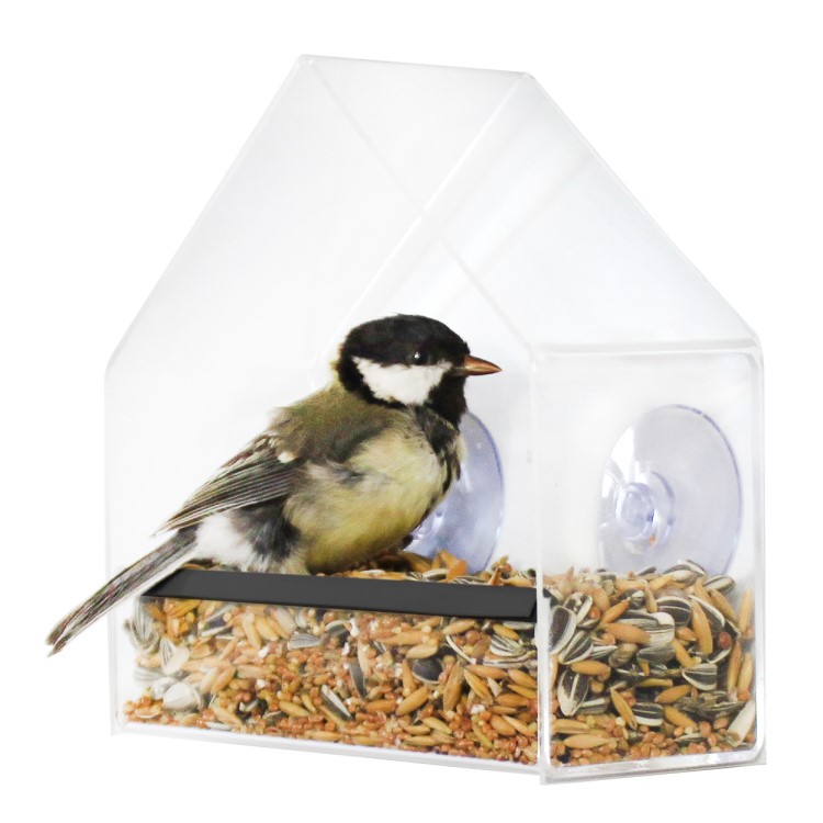 Small window bird feeder