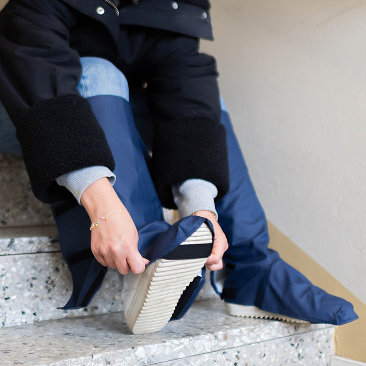 Splash guard for shoes and trousers