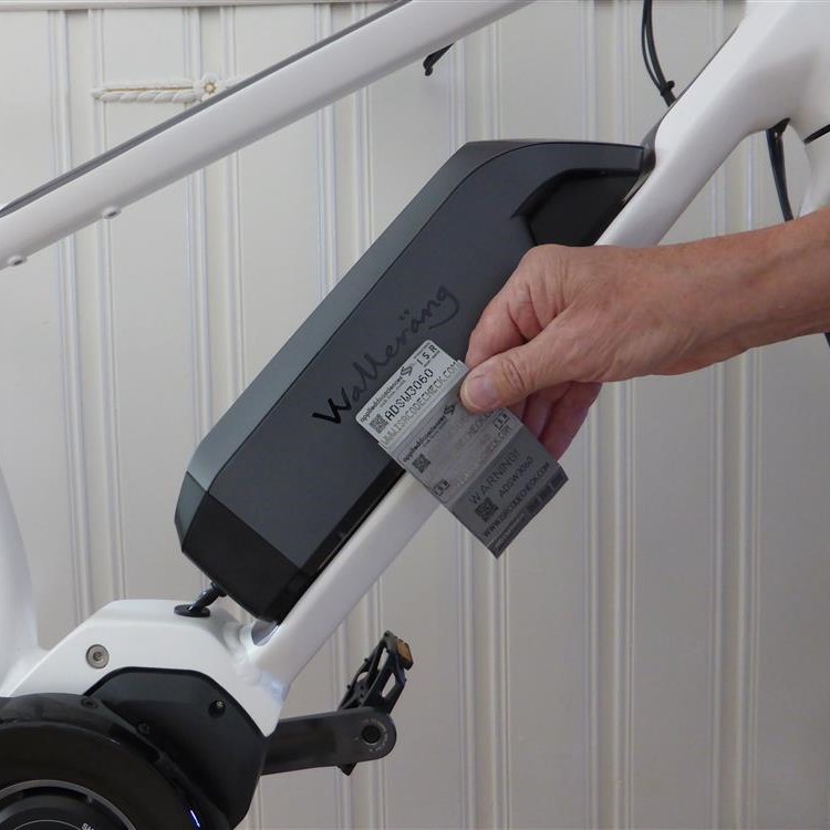 DNA marking for bicycle