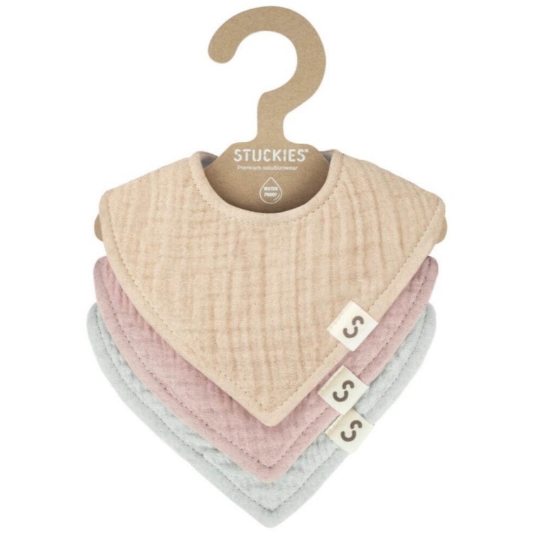 Waterproof bibs 3-pack