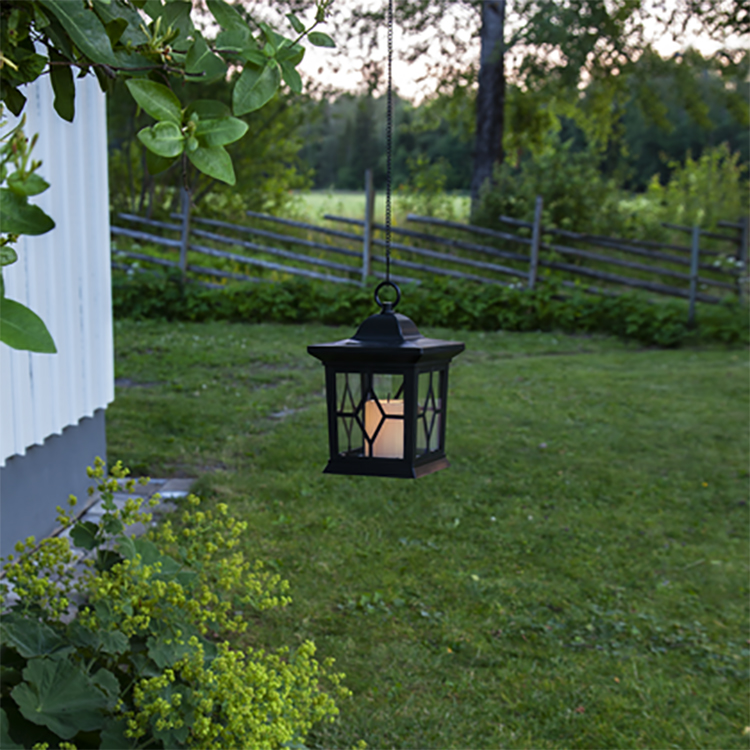 Solar-powered lantern
