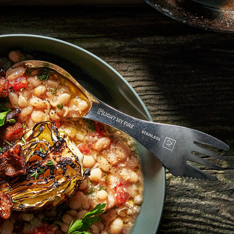 Spork Eating Utensil, Stainless steel