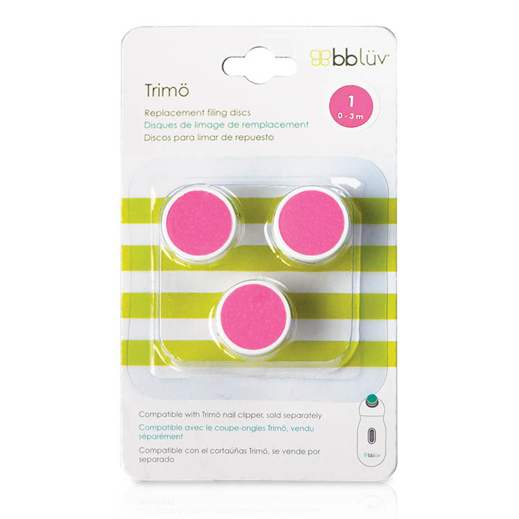 Extra files for electric nail file 3-pack