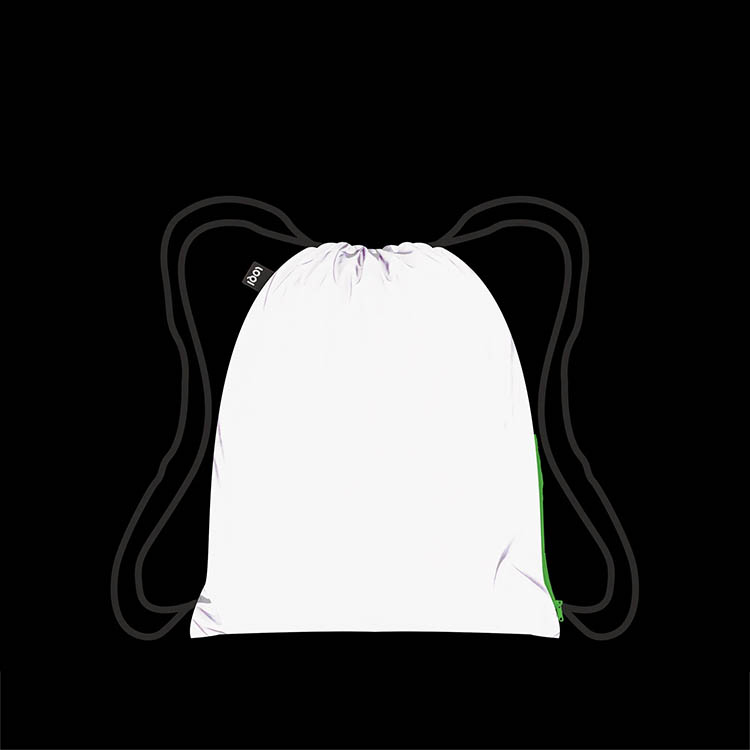 Reflective gym bag