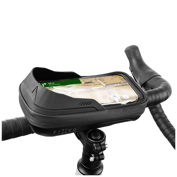 Mobile phone case for the handlebar