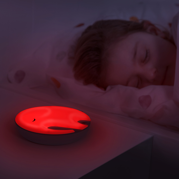 Night light with breathing light