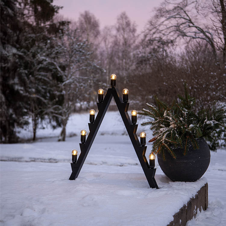 Large Advent candle holder for outdoor use