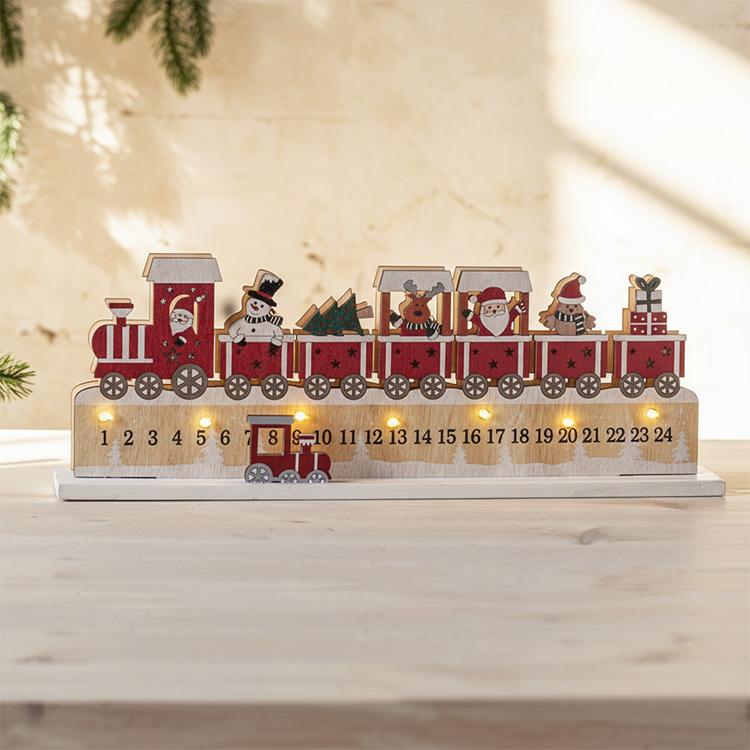 Advent calendar with countdown