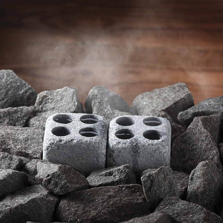 Sauna steam stone
