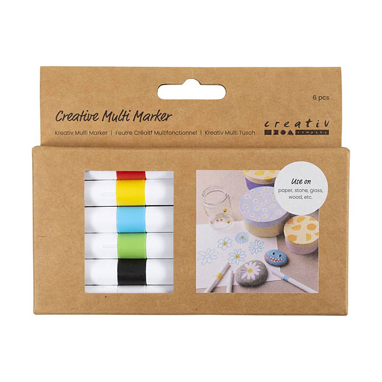 Marker pens 6-pack