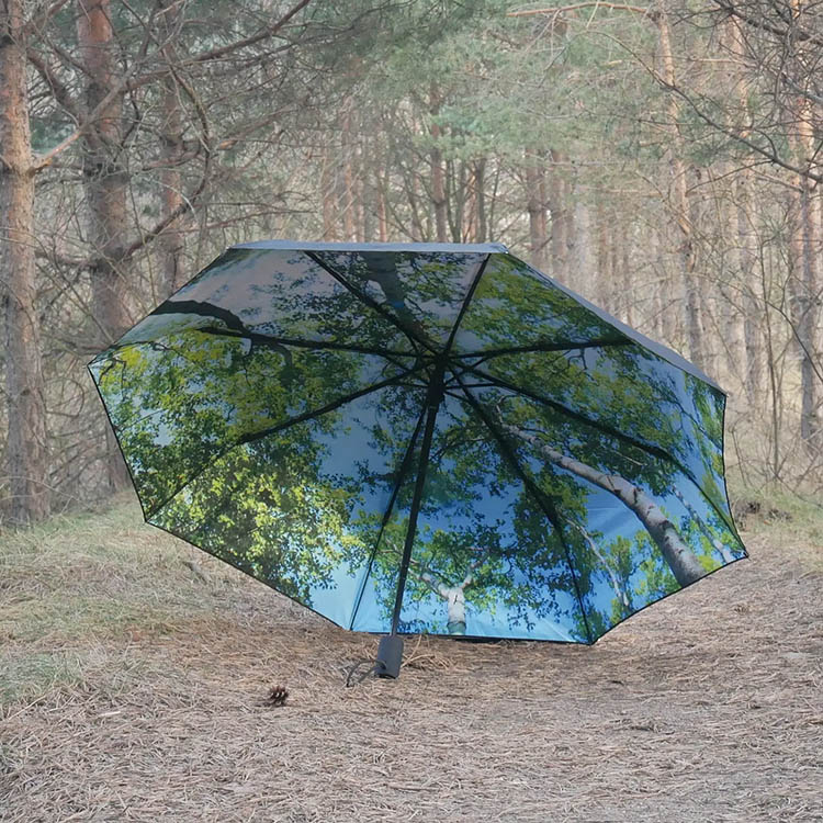 Umbrella with photo motif