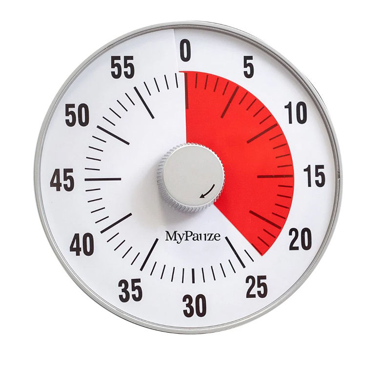 Large focus timer with magnet