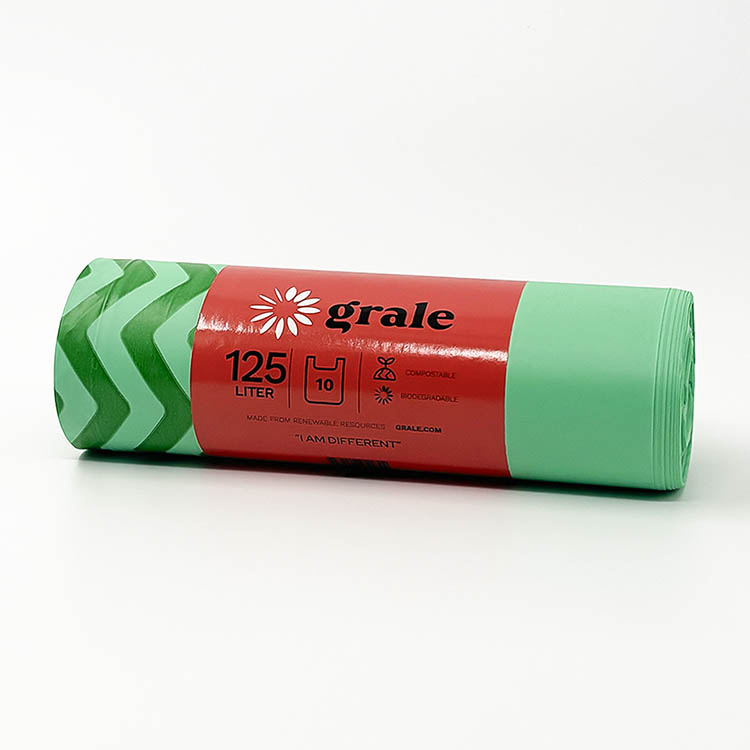 Compostable garbage bag 125 litres, Grale