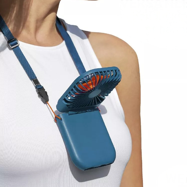 Flexible handheld fan