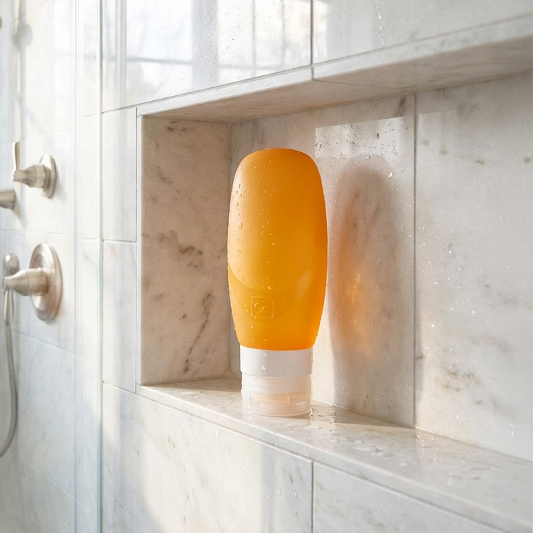 Silicone travel bottle 100 ml