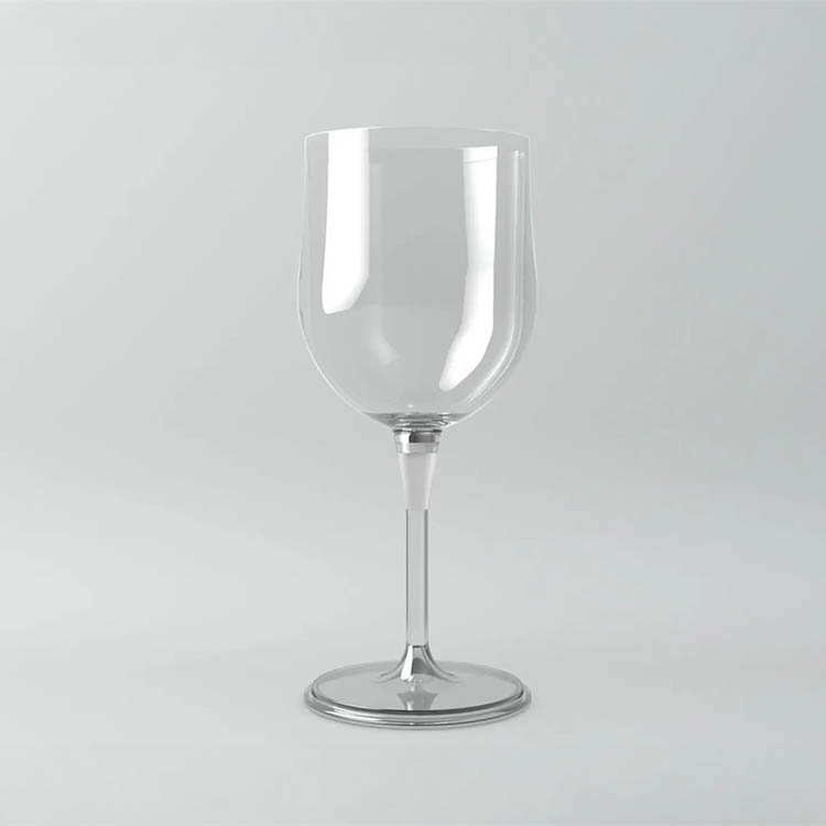 Collapsible wine glass