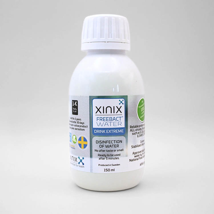 Water purification, Xinix FreeBact Water