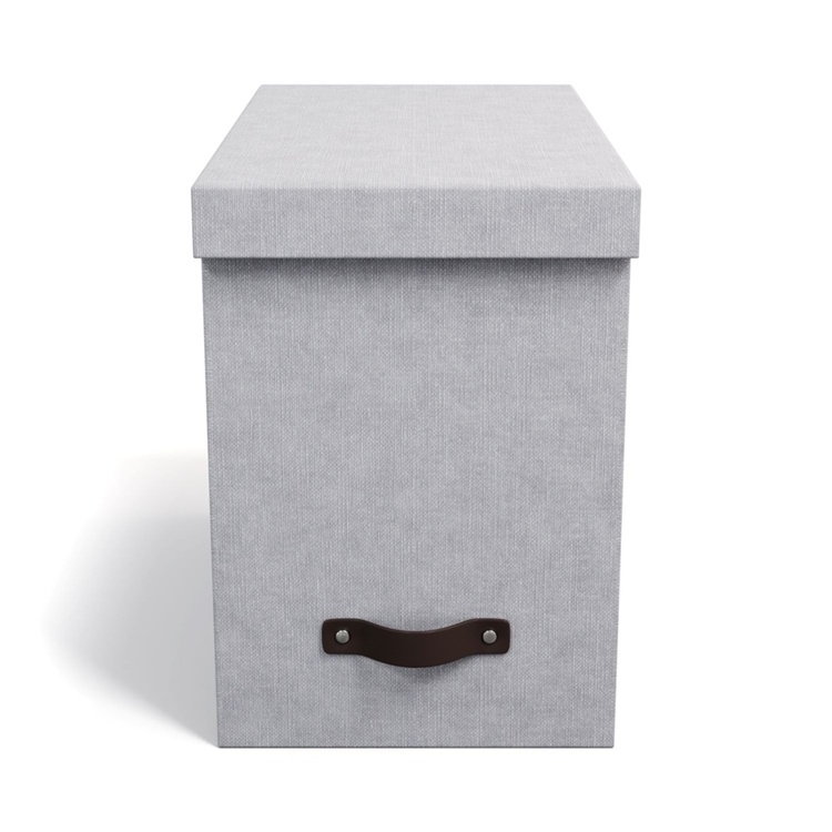 Archive box, BIGSO JOHAN CANVAS, 35 x 18,5 x H 27 cm