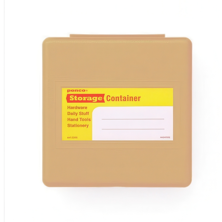 Case, Square, PENCO STORAGE CONTAINER, 11 x 11 x H 4 cm