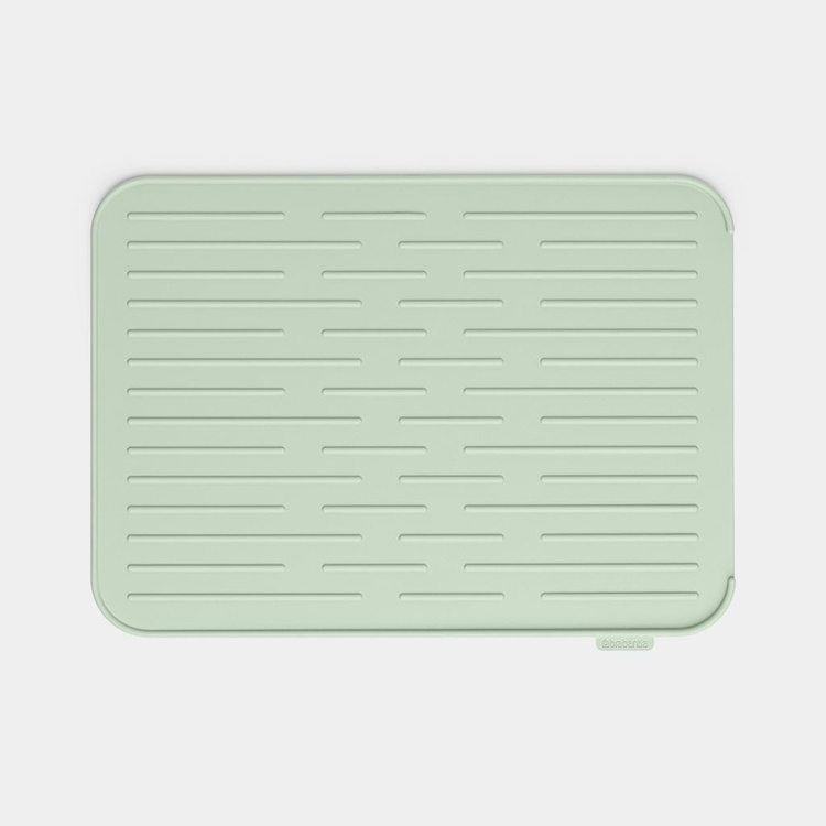 Dish Drying Mat in Silicone, BRABANTIA , 44 x 32,5 cm, Jade Green