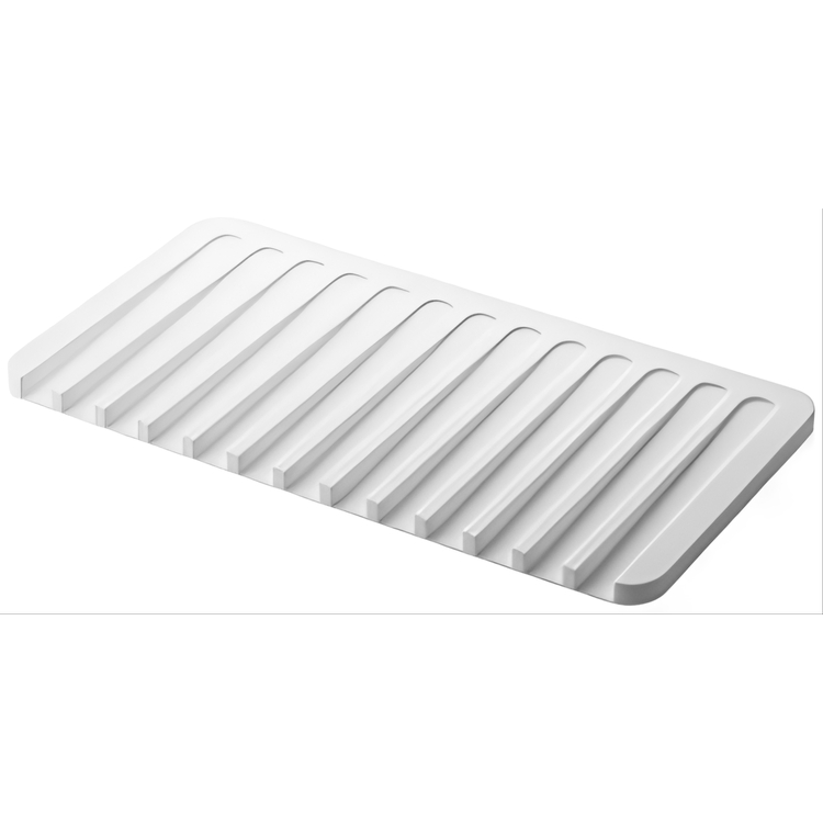 Drain tray, Silikon, FLOW, 38 x 20 cm, Yamazaki