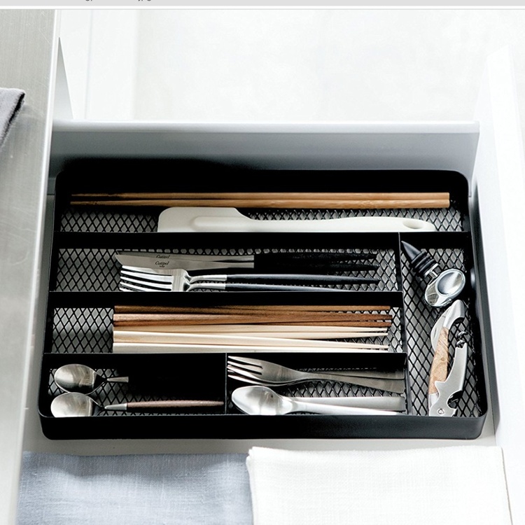 Desk Tray & Drawer Organizer, TOWER MESH TRAY, 35 x 23,5 x H 4,5 cm, Yamazaki