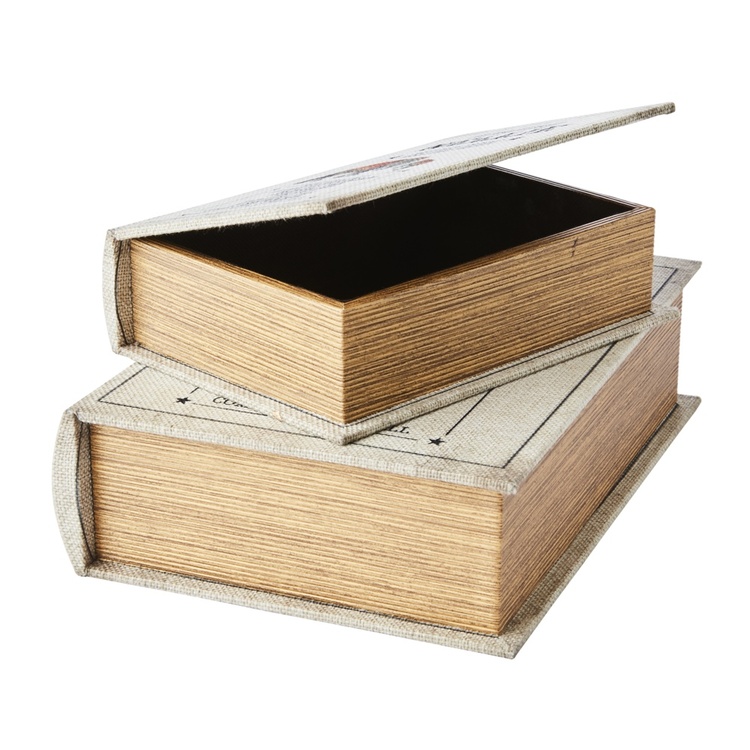 Hidden storage book box, small, Nellie
