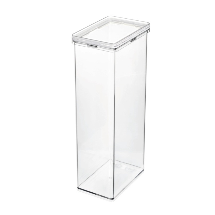 Container for Dry Food, 3,3 L, THE HOME EDIT PASTA CANISTER, Transparent