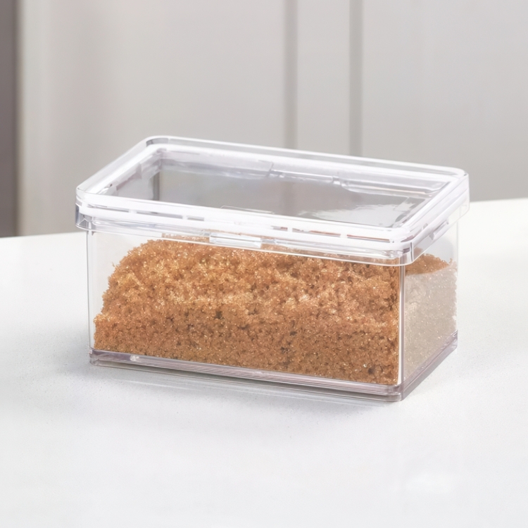 Container for Dry Food, 470 ml, THE HOME EDIT SMALL CANISTER, 10,2 x 15,2 x H 8,3 cm , Transparent