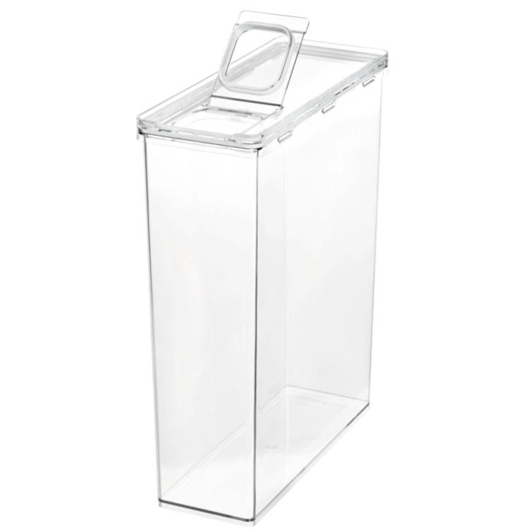 Container for Dry Food, 5,6 L, THE HOME EDIT CEREAL CANISTER, 10,2 x 25,4 x H 31 cm, Clear