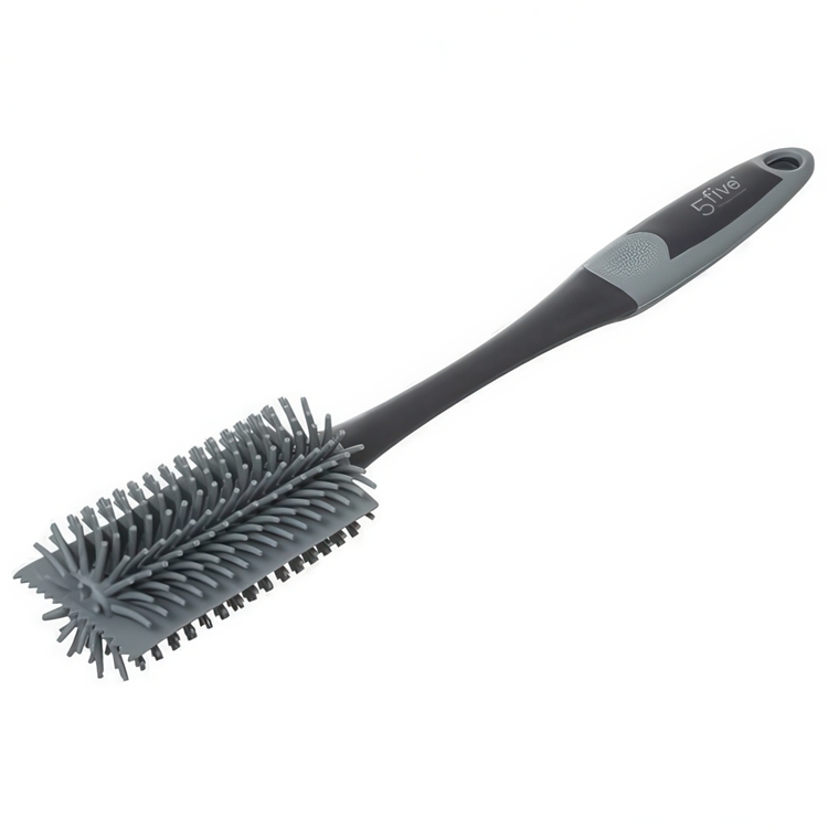 Bottle brush silicone, GOUPILLON, Ø 4 x 35 cm, Light Grey
