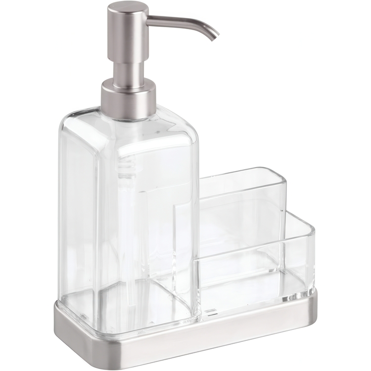 Sink Caddy, FORMA PUMP CADDY, Clear / Silver