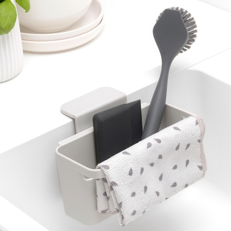 Sink tidy with suction cups, IN-SINK ORGANISER, 17,1 x 12,7 x H 10,6 cm, Brabantia