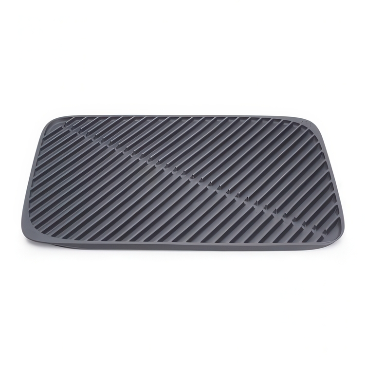 Draining Mat, Folding, FLUME LARGE 31,5 x 43,5 cm, Joseph Joseph, Dark Grey