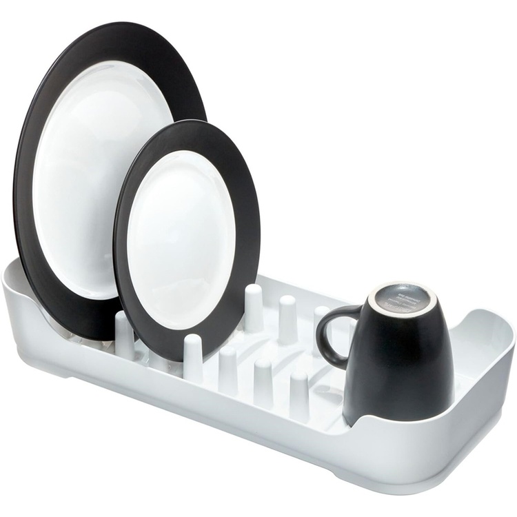 Dish rack, Compact, ID RPET MINI DRAINER, 43 x 19 x H 7,6 cm, White
