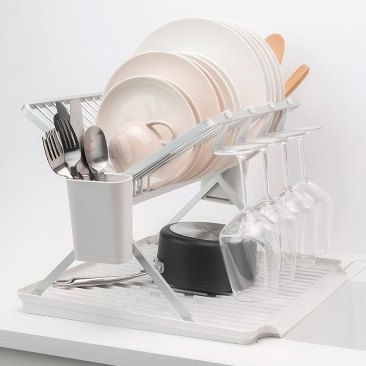 Dish Rack, BRABANTIA LARGE FOLDABLE DISH RACK, 42 x 51 x H 33 cm