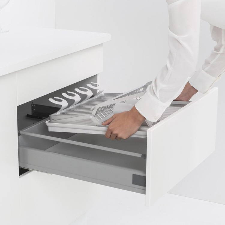Dish Rack, BRABANTIA LARGE FOLDABLE DISH RACK, 42 x 51 x H 33 cm