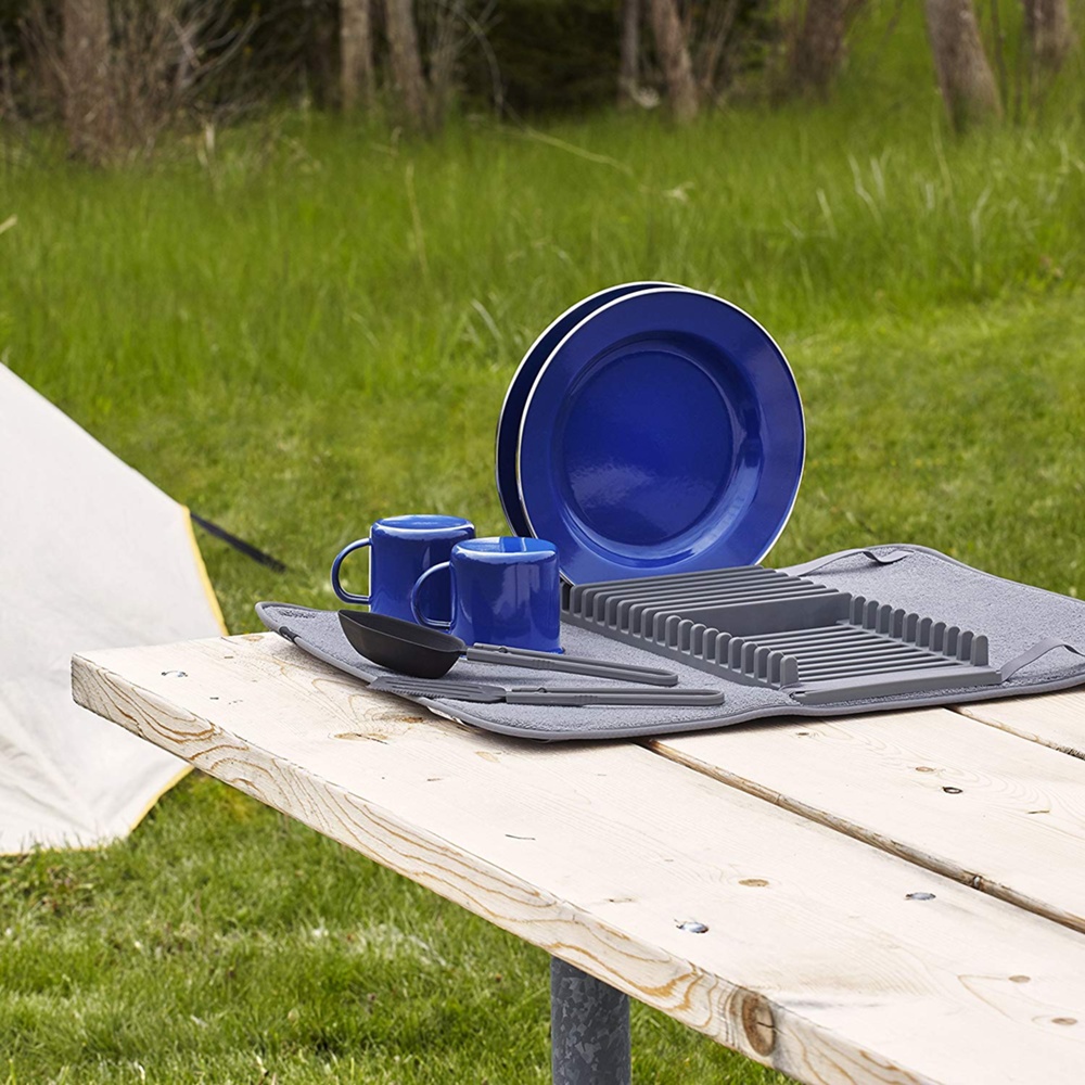 Drying Mat with Dish Rack, UDRY, 61 x 46 x H 4 cm, Umbra