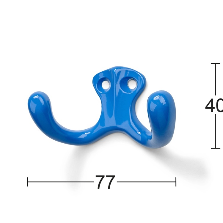 Hooks, MY, Set of 3, Blue