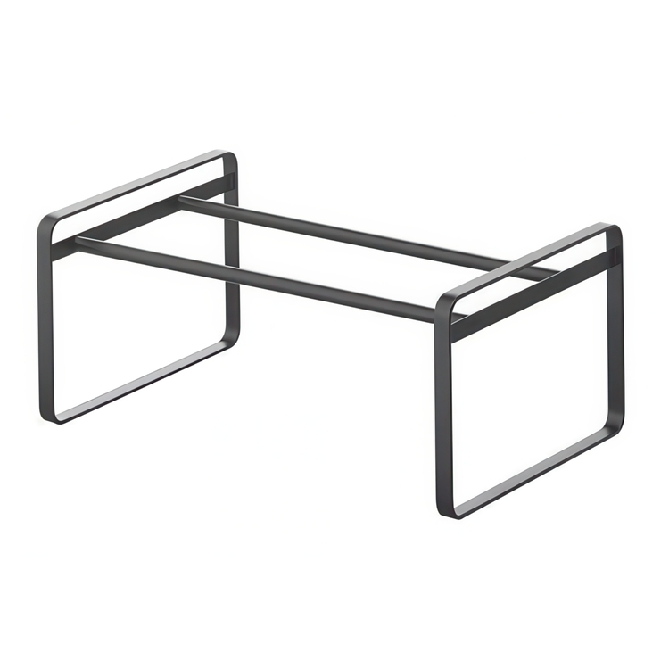 Expandable Shoe Rack in Metal, Stackable, FRAME, Yamazaki