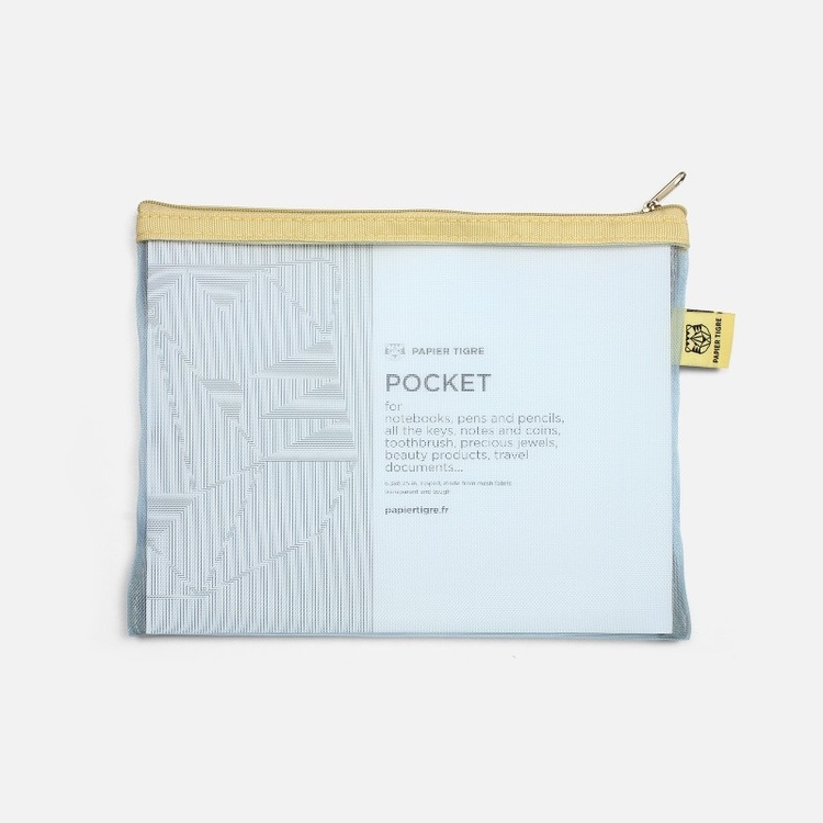 Case, PAPIER TIGRE MEDIUM MESH POCKET, 18 x 24 cm