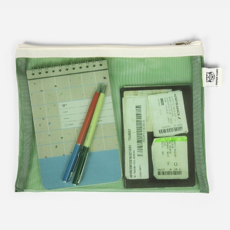 Case, PAPIER TIGRE MEDIUM MESH POCKET, 18 x 24 cm